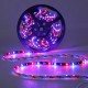 5M SMD 3528 300 Waterproof LED RGB Strip Flexible Light 24 key IR remote + Power Adapter DC12V