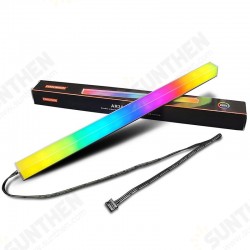 Computer 5V Aluminum Light Strip Chassis Light With Magnetic Multicolor RGB LED Pollution Color Atmosphere Lamp Computer 5V Aluminum Light Strip Chassis Light With Magnetic Multicolor RGB LED Pollution Color Atmosphere Lamp