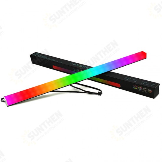 Computer 5V Aluminum Light Strip Chassis Light With Magnetic Multicolor RGB LED Pollution Color Atmosphere Lamp