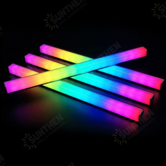 Computer 5V Aluminum Light Strip Chassis Light With Magnetic Multicolor RGB LED Pollution Color Atmosphere Lamp