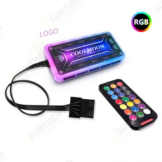 Computer 5V Aluminum Light Strip Chassis Light With Magnetic Multicolor RGB LED Pollution Color Atmosphere Lamp