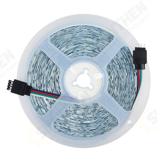 DC12V 3X5M/10M LED Strip Light Non-waterproof 3528 RGB Tape Lamp for Room TV Party Bar + Remote Control