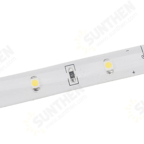 DC12V 4PCS 30CM LED Cabinet Strip Light with 4Pin 0.5A US Plug Power Adapter for Kitchen Stairs Wardrobe Bed Closet