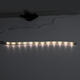 DC12V 4PCS 30CM LED Cabinet Strip Light with 4Pin 0.5A US Plug Power Adapter for Kitchen Stairs Wardrobe Bed Closet