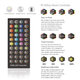 DC12V 5M 10M 5050 RGB LED Strip Light Kit Waterproof Home Decorative Lamp + Power Adapter + Remote Control