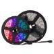 DC12V 5M 5050 RGB 300LED Strip Light Waterproof/Non-waterproof Tape Lamp + 44 Key Remote Control + 3A Power Adapter