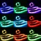 DC12V 5M/10M 5050 RGB Timer Function LED Strip Light Waterproof With 40kEYS Remote Control + Music Controller