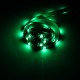 DC12V Waterproof 1M SMD 5050 RGB Music Voice Control 30LED Strip Light Bar backlights for TV