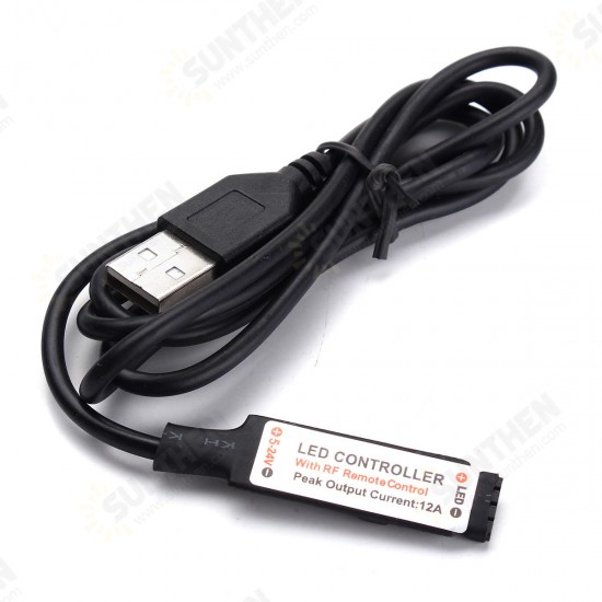 DC5V Non-waterproof USB RGB 5050 LED Strip TV Backlight Kit + 17 Keys Remote Control DC5V Non-waterproof USB RGB 5050 LED Strip TV Backlight Kit + 17 Keys Remote Control