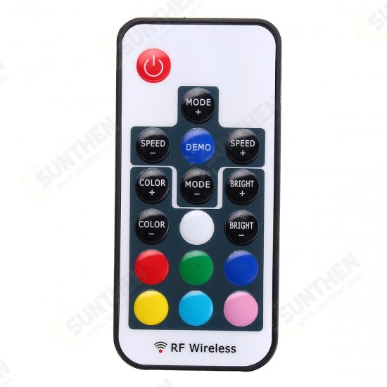 DC5V Non-waterproof USB RGB 5050 LED Strip TV Backlight Kit + 17 Keys Remote Control