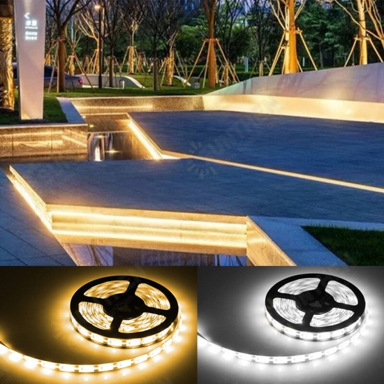 LED Strip Light SMD2835 Waterproof 6V Motion Sensor Power 60LEDs/m White