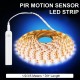 LED Strip Light SMD2835 Waterproof 6V Motion Sensor Power 60LEDs/m White