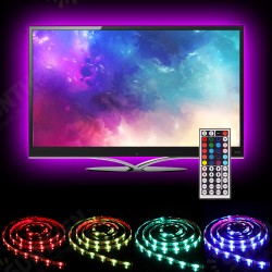 2*40CM+2*60CM USB LED TV Backlight Strip Light Kit RGB Monitor Lamp + 44keys Remote Control DC5V 2*40CM+2*60CM USB LED TV Backlight Strip Light Kit RGB Monitor Lamp + 44keys Remote Control DC5V