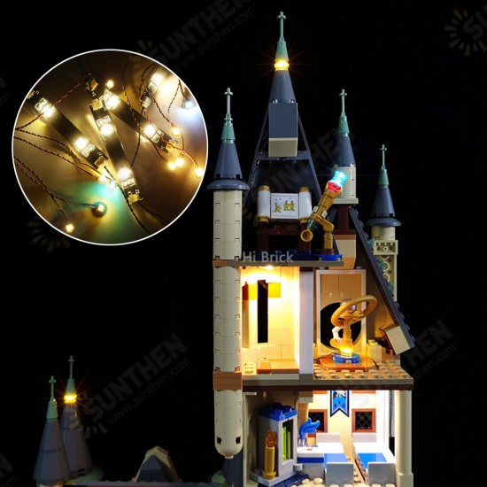 USB Powered DIY LED Lighting Kit ONLY for Building Blocks 75969 Astronomical Tower