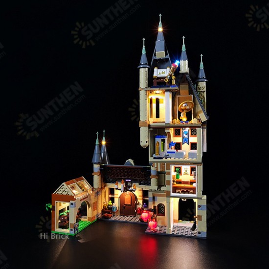 USB Powered DIY LED Lighting Kit ONLY for Building Blocks 75969 Astronomical Tower