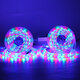 Waterproof 2*5M SMD2835 LED Strip Light Kit RGB Flexible Outdoor Tape Lamp with 5A Power Adapter + 44keys IR Remote Control