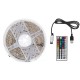 Waterproof USB 5050 RGB LED Strip Light Color Changing Tape Flexible Kitchen Lamp DC5V + 44Keys Remote Control