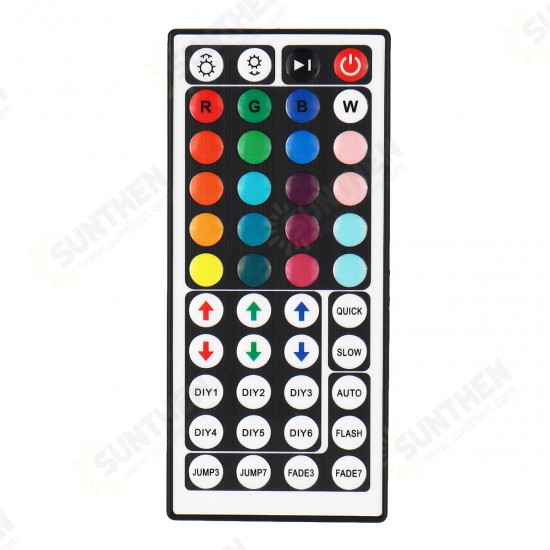 Waterproof USB 5050 RGB LED Strip Light Color Changing Tape Flexible Kitchen Lamp DC5V + 44Keys Remote Control