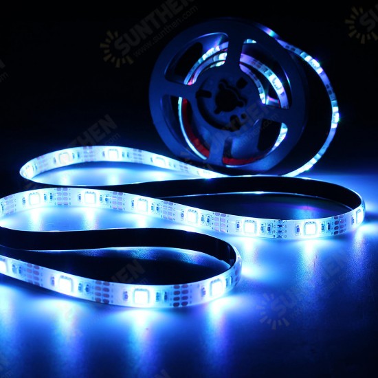 100cm 150cm 200cm Waterproof DC5V USB 5050 RGB LED Strip Tape TV Background Lighting