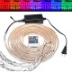 10/15M SMD5050 LED RGB Flexible Rope Outdoor Waterproof Strip Light + Plug + Remote Control AC110V