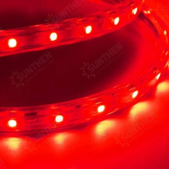 10M 35W Waterproof IP67 SMD 3528 600 LED Strip Rope Light Christmas Party Outdoor AC 220V