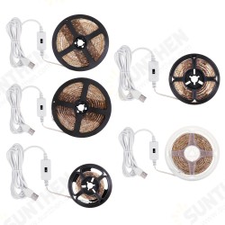 1/2/3/4/5M Warm White 60/120/180/240/300 LED Strip Light 2835 Flexible Sensor String Light For Room 1/2/3/4/5M Warm White 60/120/180/240/300 LED Strip Light 2835 Flexible Sensor String Light For Room