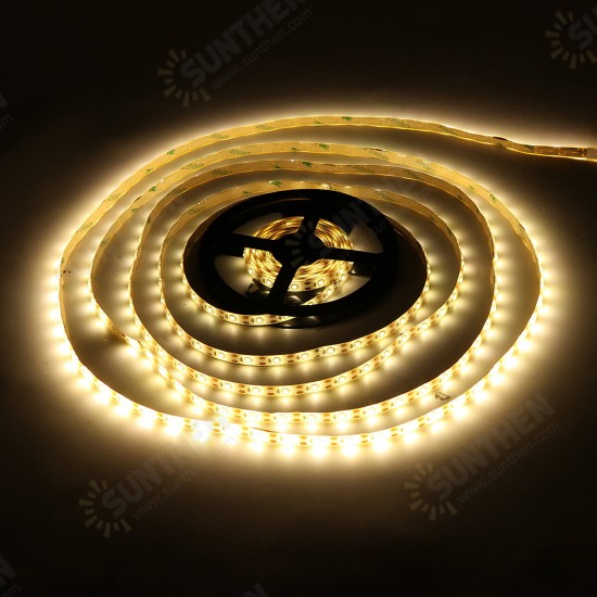 1/2/3/4/5M Warm White 60/120/180/240/300 LED Strip Light 2835 Flexible Sensor String Light For Room