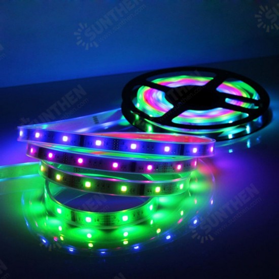 1/2/3/4/5m 5V 3528 RGB USB LED Strip Light Music Sync with 44 Key IR Remote Control Christmas Decorations Lights