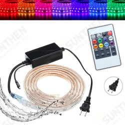 1/2/3/5M SMD5050 LED RGB Flexible Rope Outdoor Waterproof Strip Light + Plug + Remote Control AC110V 1/2/3/5M SMD5050 LED RGB Flexible Rope Outdoor Waterproof Strip Light + Plug + Remote Control AC110V