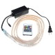 1/2/3/5M SMD5050 LED RGB Flexible Rope Outdoor Waterproof Strip Light + Plug + Remote Control AC110V