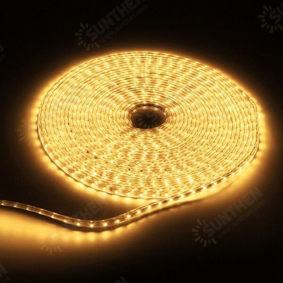 12M 42W Waterproof IP67 SMD 3528 720 LED Strip Rope Light Christmas Party Outdoor AC 220V