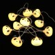 1.5M 10LED / 3M 20LED Panda Head Light String Warm White/ Colorful Battery/USB Christmas Holiday Party Fairy Strip Lights