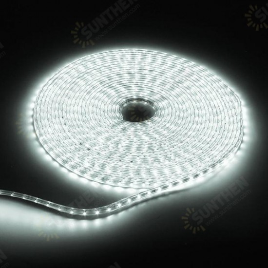 15M 52.5W Waterproof IP67 SMD 3528 900 LED Strip Rope Light Christmas Party Outdoor AC 220V