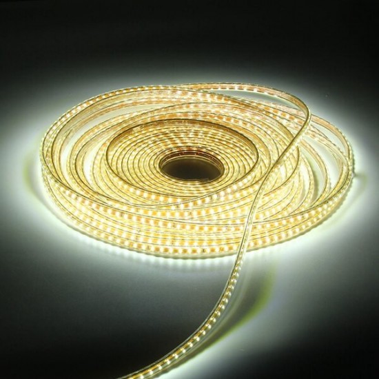 15M SMD3014 Waterproof LED Rope Lamp Party Home Christmas Indoor/Outdoor Strip Light 220V