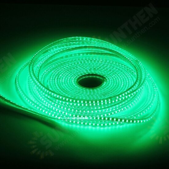 15M SMD3014 Waterproof LED Rope Lamp Party Home Christmas Indoor/Outdoor Strip Light 220V