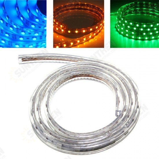 1M 5050 Waterproof IP67 Flexible Led Strip Light For XMAS Home Decor 110V