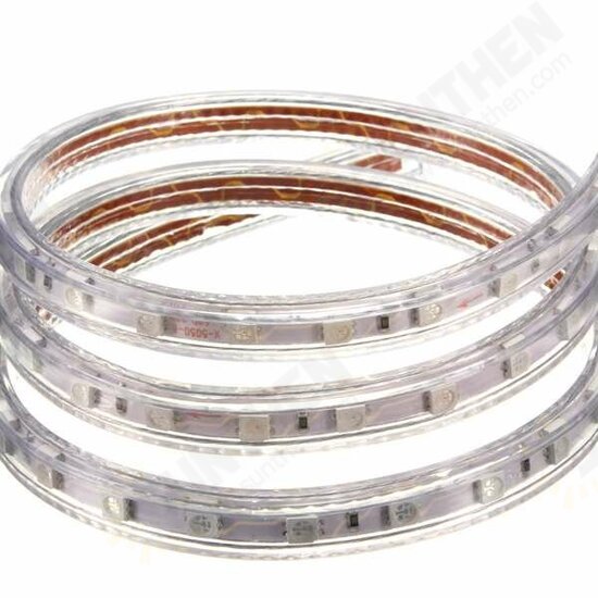 1M 5050 Waterproof IP67 Flexible Led Strip Light For XMAS Home Decor 110V