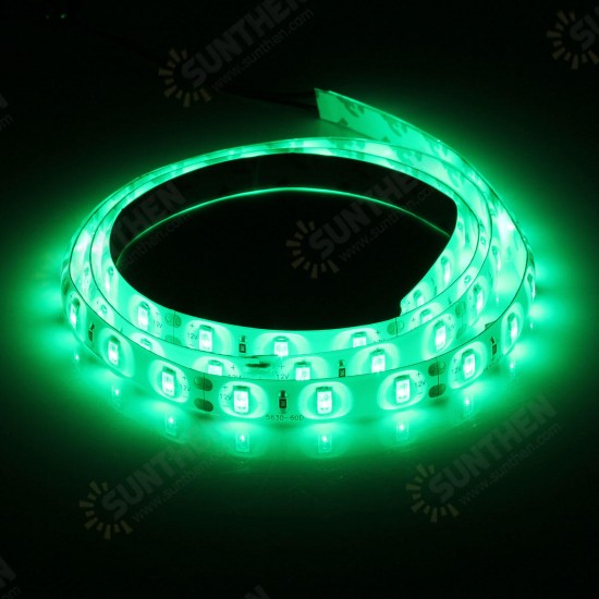 1M 60LEDS SMD 5630 Flexible LED Strip Home Decoration Counter Light Waterproof DC 12V