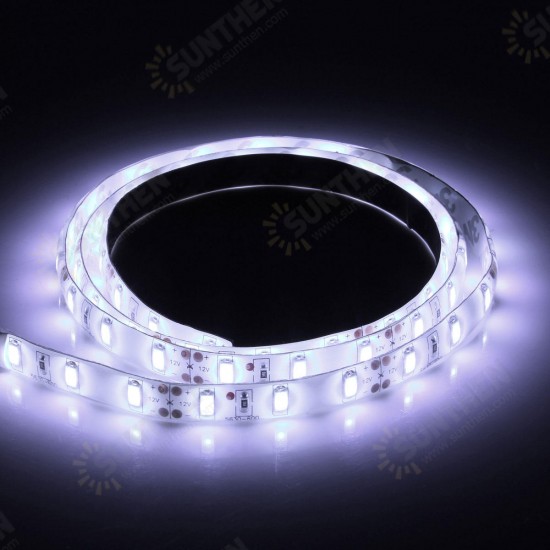 1M 60LEDS SMD 5630 Flexible LED Strip Home Decoration Counter Light Waterproof DC 12V