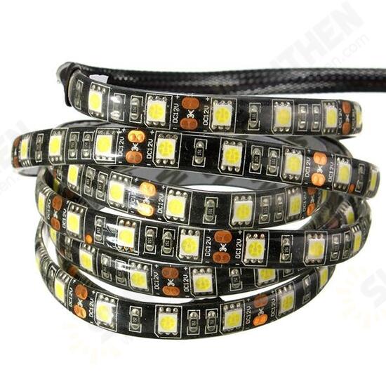 1M Waterproof 5050 LED Flexible Strip Background Light PC Computer Case DC12V