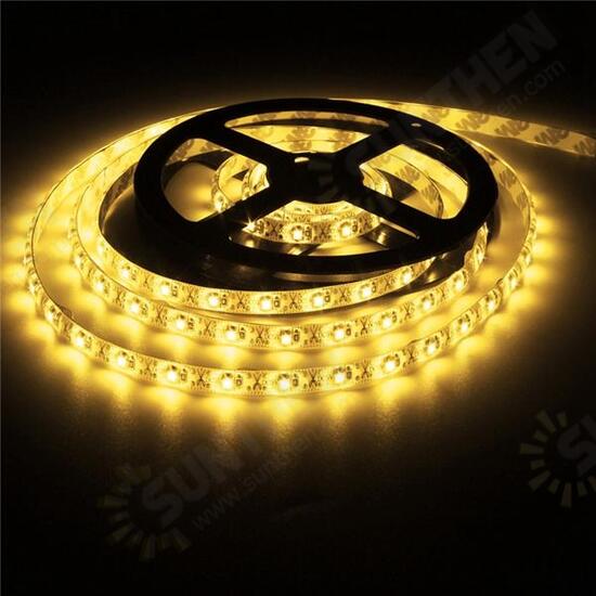 200CM 3528 120LED 9.6W USB LED Strip Light TV Background Lighting IP65 Kit 5V