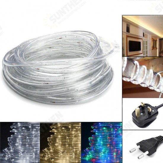 20M SMD3014 Waterproof Flexible 320LEDs Tape Ribbon Strip Light Colorful Warm White White AC220V