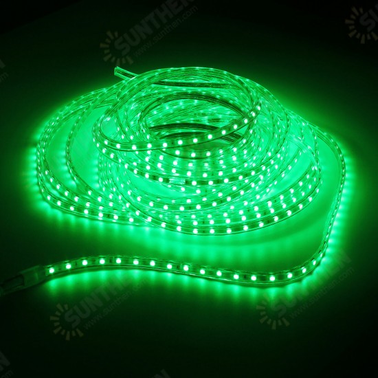 220V 13M 5050 LED SMD Outdoor Waterproof Flexible Tape Rope Strip Light Xmas