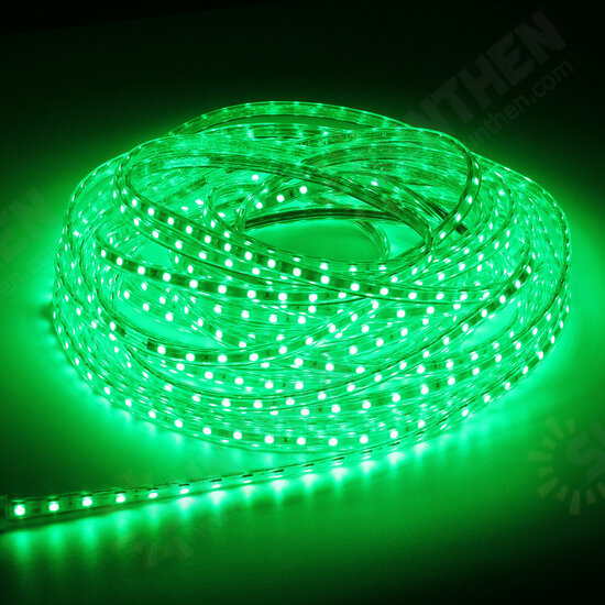 220V 14M 5050 LED SMD Outdoor Waterproof Flexible Tape Rope Strip Light Xmas