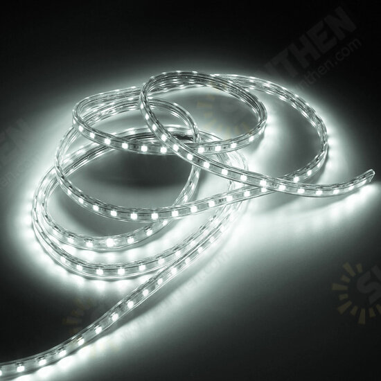 220V 3M 5050 LED SMD Outdoor Waterproof Flexible Tape Rope Strip Light Xmas