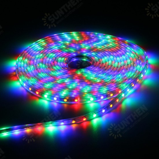 220V 9M 5050 LED SMD Outdoor Waterproof Flexible Tape Rope Strip Light Xmas