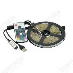 2M 3M 5M USB SMD 2835 RGB TV Background Lighting Kit Strip Light With 17Keys RF Remote DC5V 2M 3M 5M USB SMD 2835 RGB TV Background Lighting Kit Strip Light With 17Keys RF Remote DC5V