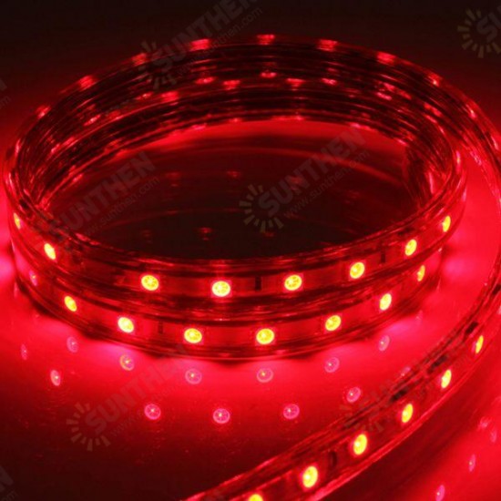 2M 5050 Waterproof IP67 Flexible Led Strip Light For XMAS Home Decor 110V