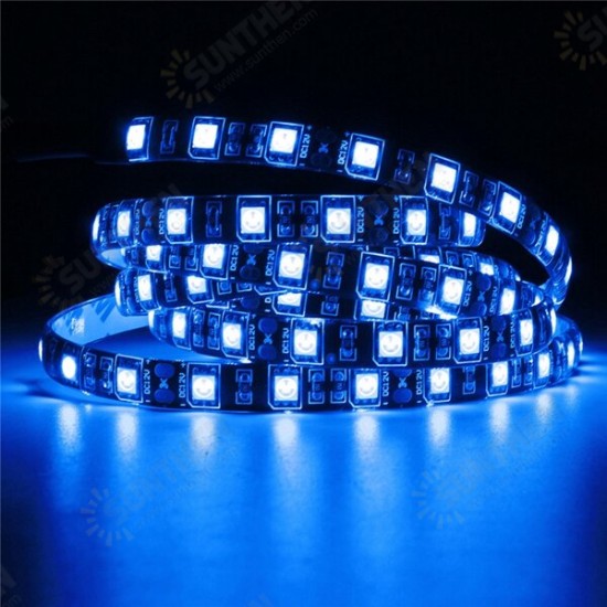 2M Waterproof 5050 LED Flexible Strip Background Light PC Computer Case DC12V