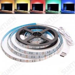 2M Waterproof USB SMD3528 TV Background Computer LED Strip Tape Flexible Light DC5V 2M Waterproof USB SMD3528 TV Background Computer LED Strip Tape Flexible Light DC5V